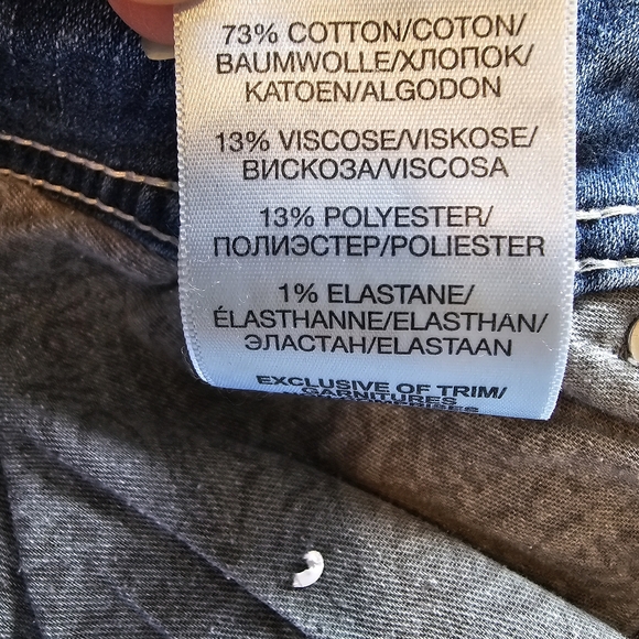 Silver Jeans Aiko Fluid Denim Waist 29" Length 33" - Picture 11 of 11